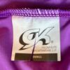 GK WARM UP JACKET LADIES SMALL PURPLE VELVET ZIP FRONT GYM DANCE CHEER SKATE S - Image 7