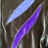 GK WARM UP JACKET LADIES SMALL SAPPHIR VELVET ZIP FRONT GYM DANCE CHEER SKATE AS - Image 2