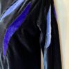 GK WARM UP JACKET LADIES SMALL SAPPHIR VELVET ZIP FRONT GYM DANCE CHEER SKATE AS - Image 4