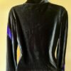 GK WARM UP JACKET LADIES SMALL SAPPHIR VELVET ZIP FRONT GYM DANCE CHEER SKATE AS - Image 5