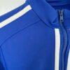 GK  WARM-UP JACKET LADIES MED BRUSH TRICOT NAVY/WHITE GYMNAST CHEER SKATE Sz L - Image 3