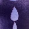 GK ICE FIGURE SKATE ADULT SMALL PURPLE VELVET TEAR DROPS TANK DRESS Sz AS NWT! - Image 2