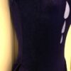 GK ICE FIGURE SKATE ADULT SMALL PURPLE VELVET TEAR DROPS TANK DRESS Sz AS NWT! - Image 3