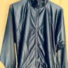 GK WARMUP UNISEX ADULT SMALL NAVY LONG SLEEVE NYLON DAZZLE ACTIVEWEAR JACKET S