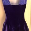 GK ICE FIGURE SKATE ADULT SMALL PURPLE VELVET TEAR DROPS TANK DRESS Sz AS NWT! - Image 7