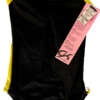 GK SPORTY CHILD X-SMALL BLACK RACERBACK YELLOW SIDES GYMNASTS TANK LEOTARD SZ XS - Image 7