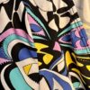 GK BOLERO FIGURE SKATE CHILD MEDIUM 3/4 SLEEVE MULTI-COLOR GLITTLER JACKET Sz M - Image 2