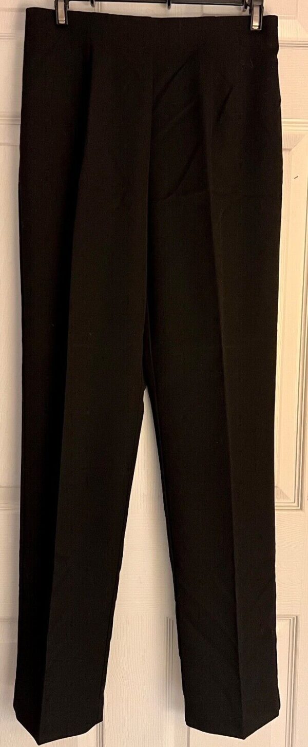 Van Heusen Women's Size 4 Black Pants Straight Fit Stretch 27" Ankle