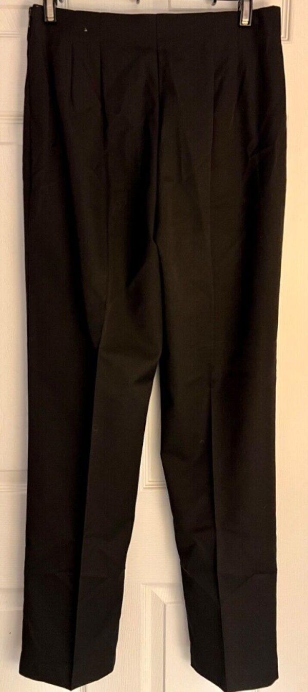 Van Heusen Women's Size 4 Black Pants Straight Fit Stretch 27" Ankle - Image 2