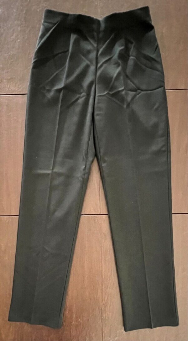 Van Heusen Women's Size 4 Black Pants Straight Fit Stretch 27" Ankle - Image 5