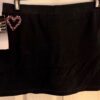 KAVIO GK GYMNAST ADULT MEDIUM LOW RISE NAVY COTTON SKORT JEWELS DANCE CHEER SZ M - Image 6