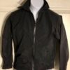 GK ELITE BLACK TASLAN CHILD X-SMALL GYMNASTIC ATHLETES WARM UP JACKET Sz CXS NWT