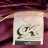 GK LgSLV LADIES SMALL CLASSIC SOLID PLUM VELVET GYMNASTS DANCE LEOTARD Sz AS - Image 6