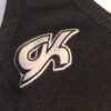 GK COMPETITION SHIRT SINGLET CHILD SMALL BLACK N/S TRADITIONAL LEG CUT Sz CS NWT - Image 2