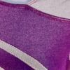 GK LgS PURPLE FOIL ADULT SMALL SILVER METALLIC GYMNAST DANCE CHEER LEOTARD Sz AS - Image 3