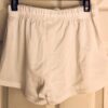 GK MENS X-SMALL #1817 COMPETITION SHORTS WHITE N/S GYMNASTIC RUNNING GYM AXS NWT - Image 4