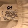 GK MENS X-SMALL #1817 COMPETITION SHORTS WHITE N/S GYMNASTIC RUNNING GYM AXS NWT - Image 5