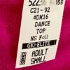 GK DANCE CHEER LADIES SMALL PINK MYSTIQUE HOLOGRAM HALTER TOP Sz AS NWT - Image 4