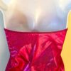 GK DANCE CHEER LADIES SMALL PINK MYSTIQUE HOLOGRAM HALTER TOP Sz AS NWT - Image 5