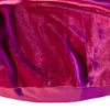 GK  PURPLE VELVET LADIES SMALL SILVER FOIL TRIM SKATE DANCE CASUAL CROP TOP Sz S - Image 7