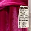 GK DANCE JAZZ LADIES SMALL PINK/PLUM VELVET FOLDING WAIST FLARE PANTS Sz AS NWT - Image 4