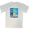 THE AUSSIE T CO "LIFE IS A..." GRAPHIC ADULT SMALL SSLV WHITE COTTON T-SHIRT S - Image 4