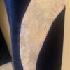 GK LgSLV LADIES SMALL BLUE VELVET FOIL FIREWORKS JA GYMNAST DANCE LEOTARD Sz AS - Image 6