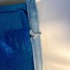 GK LADIES X-SMALL  LgSLV GREEN VELVET BLUE FOIL GYMNASTICS DANCE LEOTARD SZ XS - Image 6
