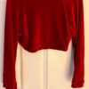 GK ICE SKATE DANCE LADIES MEDIUM RICH RED VELVET LGSLV SHRUG JACKET SZ M NWT! - Image 8