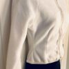 GK ICE DANCE FIGURE SKATE ADULT X-SMALL WHITE FLEECE VELVET ZIP JACKET SZ XS NWT - Image 2