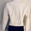 GK ICE DANCE FIGURE SKATE ADULT X-SMALL WHITE FLEECE VELVET ZIP JACKET SZ XS NWT - Image 3