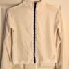 GK WARM UP JACKET LADIES X-SMALL WHITE VELVET FRONT CRYSTAL ZIP DANCE SKATE XS - Image 8
