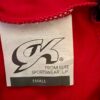 GK FIGURE SKATE LADIES X-SMALL 3/4 SLV NYLON/STRETCH RED TOP BLACK PANT SET XS - Image 8