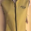 AVALANCHE WEAR PERFORMANCE GK FLEECE VEST LADIES SMALL "DANCE" LOGO GREEN SZ S