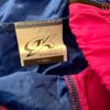 GK WARM UP ADULT X-SMALL PINK BLUE CRINKLE NYLON GYMNASTIC CHEER JACKET/PANT SET - Image 8