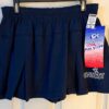 GK SOFFE CHEER ADULT LARGE LOW RISE NAVY COTTON "GYMNAST" GRAPHIC SKORT  SZ L - Image 6