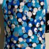 GK Elite CHILDS BLUE PRINT TANK GYMNASTICS DANCE LEOTARD Sz XS
