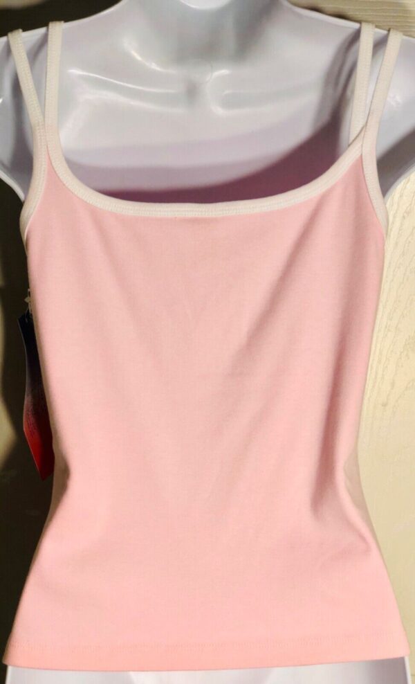 GK CAMISOLE TOP ADULT LARGE PINK COTTON METAL JA â€œSKATEâ€ GRAPHICS AL NWT! - Image 4