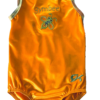 GK "GYMBEE" CHILD X-SMALL ORANGE FOIL TRIM BEE GYMNASTICS DANCE TANK LEOTARD XS - Image 10
