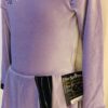 GK LAVENDER VELVET CHILD SMALL LgSLV FOIL YOKE ICE FIGURE SKATE DRESS Sz CS NWT! - Image 5