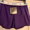 GK COTTON LADIES LARGE SKATE GODDESS GLITTER PRINT PURPLE BOXER SHORTS SZ L NWT! - Image 4