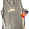 GK SKATE TANK TOP ADULT LARGE BLUE SURFER SPORT COTTON FLORAL GRAPHICS JA SZ AL