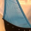 GK FIGURE SKATE ESPRESSO VELVET ADULT SMALL SLVLS BLUE MESH YOKE JA DRESS Sz AS - Image 10