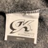 GK FITTED ICE SKATE JACKET ADULT MEDIUM GRAY FLEECE VELVET TRIM ZIP SZ M NWT! - Image 11
