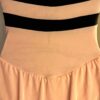 GK ICE FIGURE SKATE ADULT SMALL LgSLV BOATNECK BLACK PINK VELVET DRESS SZ S - Image 9
