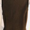 GK BLACK VEST ADULT MEDIUM POLYESTER FLEECE VELVET TRIM FRONT ZIP SKATE GYM AM - Image 4