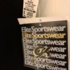 GK BLACK VEST ADULT MEDIUM POLYESTER FLEECE VELVET TRIM FRONT ZIP SKATE GYM AM - Image 5