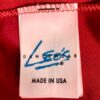 GK ELITE JAZZ TOP CHILD MEDIUM RED BLACK VELVET SLING STYLE DANCE CHEER GYM CM - Image 9