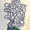 THE AUSSIE T CO "THE CAFE GRIND" GRAPHIC ADULT SMALL SSLV WHITE COTTON T-SHIRT S - Image 4