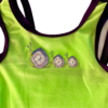 GK GREEN CHILD X-SMALL FOIL CATERPILLAR ACCENT GYMNASTICS DANCE TANK LEOTARD XS - Image 9